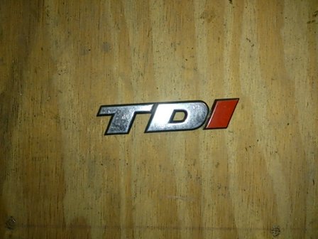 embleem &#039;&#039;TDI&#039;&#039;