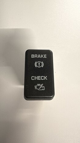 Controlelampje rem/motor