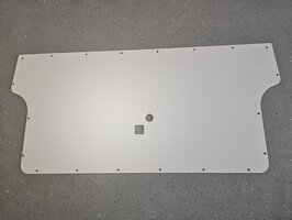 Bekledingsplaatachterklep T4